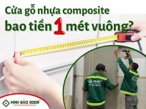 Cửa Nhựa Composite Bao Tiền 1 Mét Vuông?