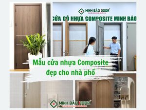 Mẫu Cửa Nhựa Composite Đẹp Cho Nhà Phố, Biệt Thự