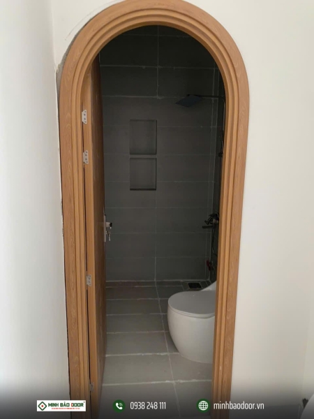 thi công cửa nhựa composite mái vòm tại Tây Ninh