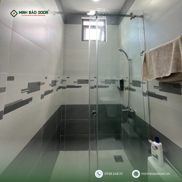 thi công cabin tắm kính tại Tiền Giang