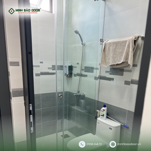 thi công cabin tắm kính tại Tiền Giang
