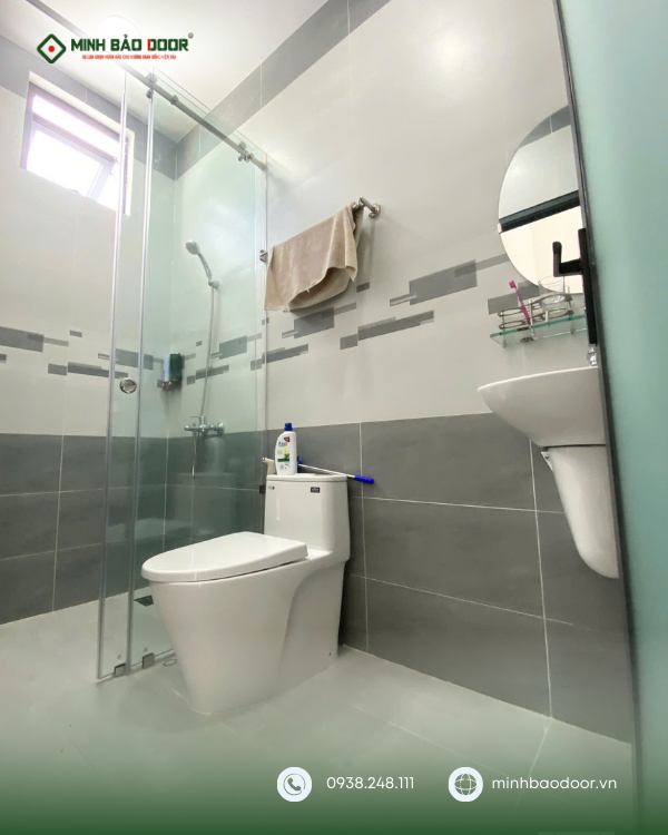 thi công cabin tắm kính tại Tiền Giang