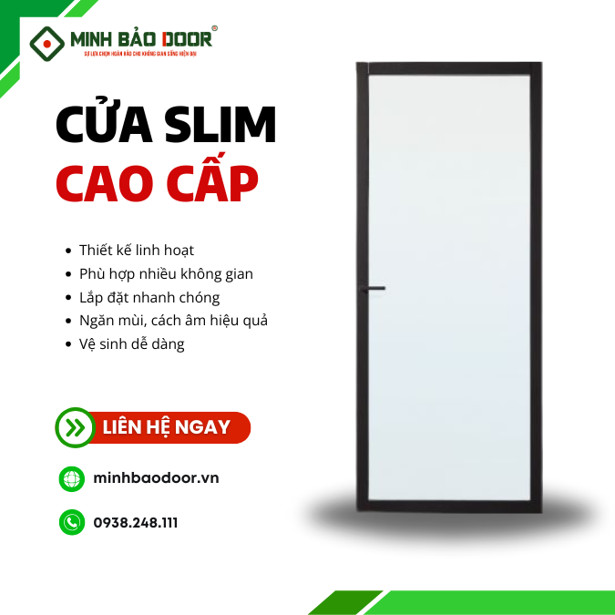 Báo giá cửa nhôm Slim Cà Mau