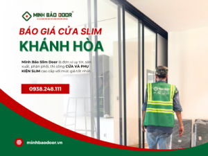 Cập nhật giá cửa nhôm slim Khánh Hòa mới nhất