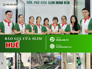 Bảng báo giá cửa nhôm slim Huế – mở ra không gian sống lý tưởng