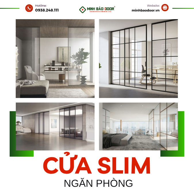 Bảng báo giá cửa nhôm slim Huế