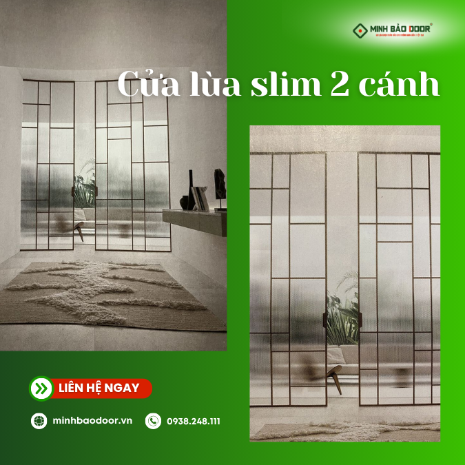 Báo giá cửa nhôm slim Quảng Ngãi