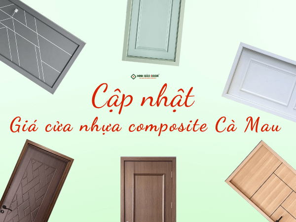 Cập nhật giá cửa nhựa composite Cà Mau mới nhất