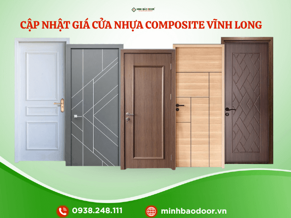 Cập nhật giá cửa nhựa composite Vĩnh Long mới nhất