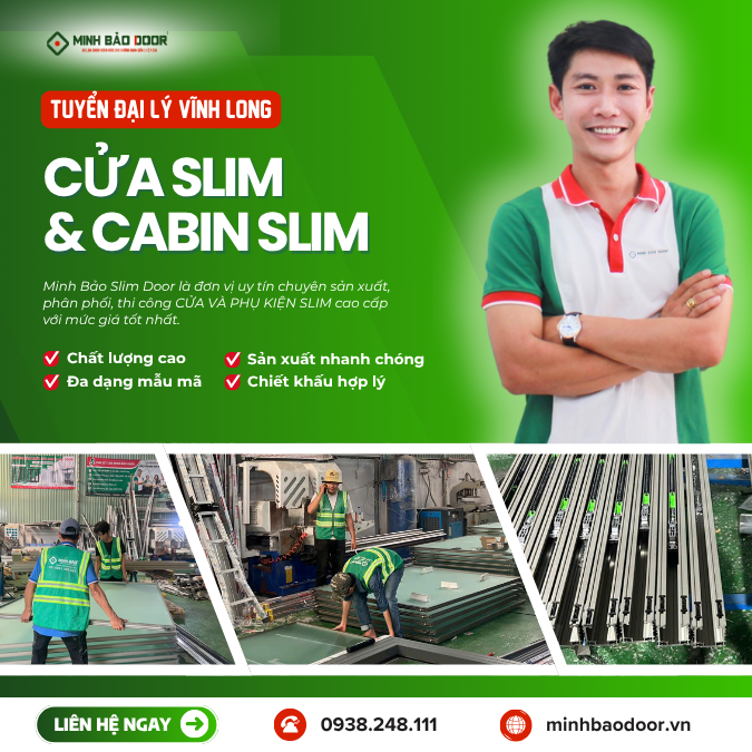 Báo Giá Cửa Nhôm Slim Vĩnh Long