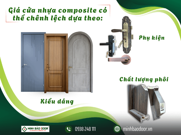 Giá cửa nhựa composite Vĩnh Long có thể dao động dựa trên nhiều yếu tố khác nhau