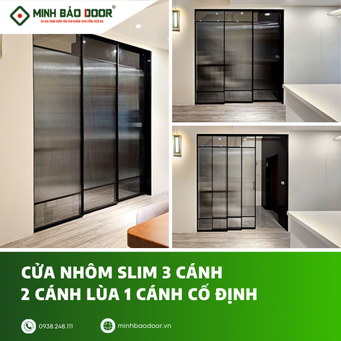 giá cửa nhôm slim Bắc Ninh mới nhất