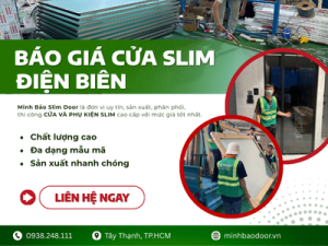 Báo giá cửa nhôm slim Điện Biên – Lựa chọn cho không gian sống hoàn hảo