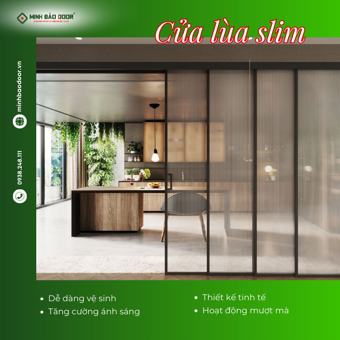 Báo giá cửa nhôm slim Điện Biên