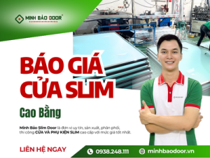 Báo giá cửa nhôm slim Cao Bằng cập nhật mới nhất