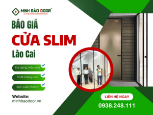 Báo giá cửa nhôm slim Lào Cai mới nhất