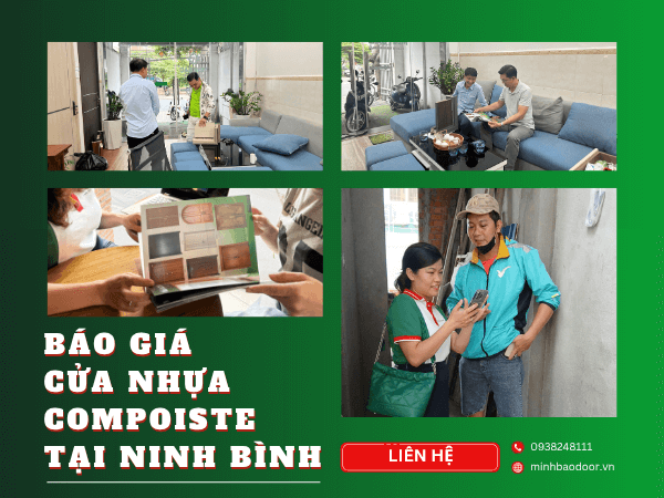 Báo giá cửa nhựa composite Ninh Bình
