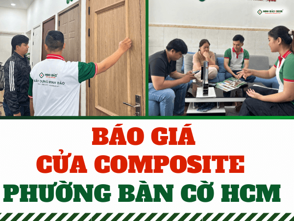 Báo giá cửa composite Phường Bàn Cờ HCM