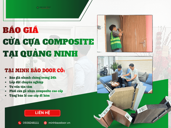 Báo giá cửa nhựa composite Quảng Ninh