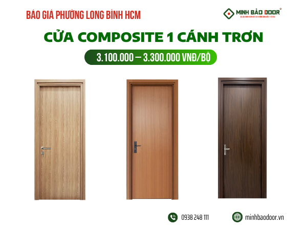 Báo giá cửa composite phường Long Bình HCM