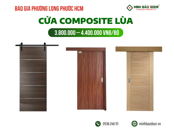 Báo giá cửa composite phường Long Phước HCM
