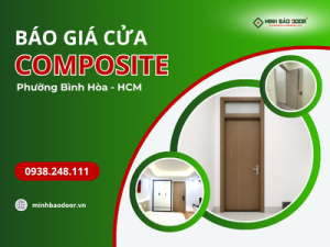 Báo giá cửa composite phường Bình Hòa HCM
