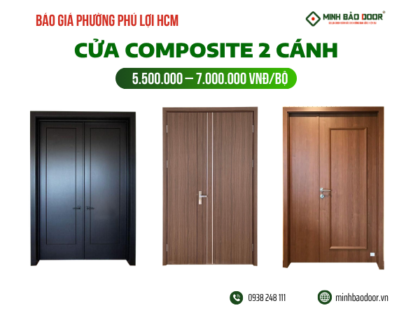 Báo giá cửa composite phường Phú Lợi HCM