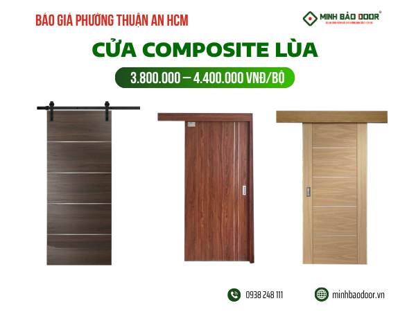Báo giá cửa composite phường Thuận An HCM