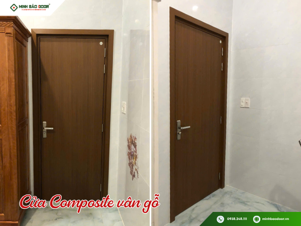 Cửa phòng ngủ composite là lựa chọn hoàn hảo