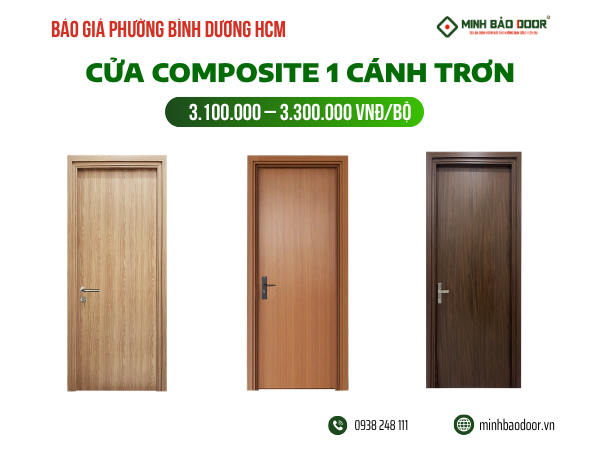 Báo giá cửa composite phường Bình Dương HCM