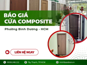 Báo giá cửa composite phường Bình Dương HCM