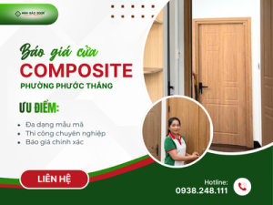 Báo giá cửa composite phường Phước Thắng HCM