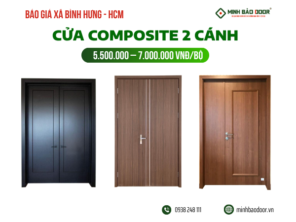 Báo giá cửa composite xã Bình Hưng HCM