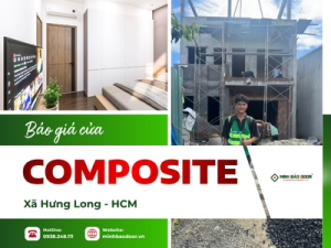 Báo giá cửa composite xã Hưng Long HCM