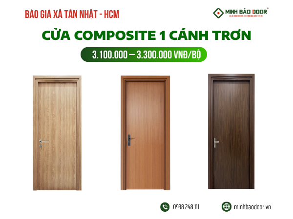 Báo giá cửa composite xã Tân Nhật HCM