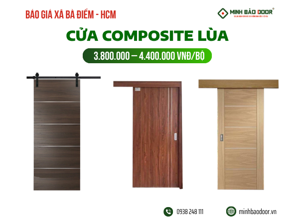 Báo giá cửa composite xã Bà Điểm HCM