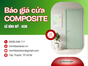 Báo giá cửa composite xã Bình Mỹ HCM