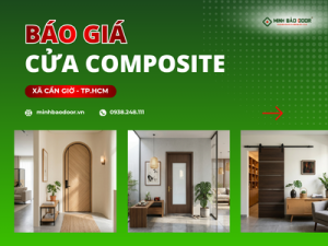Báo giá cửa composite xã Cần Giờ HCM