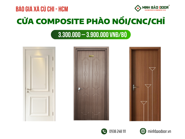 Báo giá cửa composite xã Củ Chi HCM