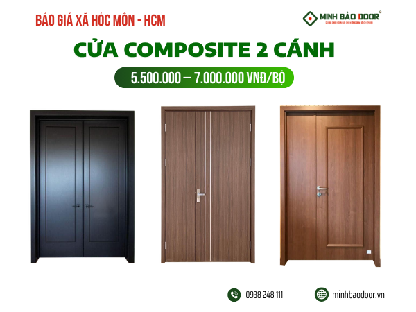 Báo giá cửa composite xã Hóc Môn HCM